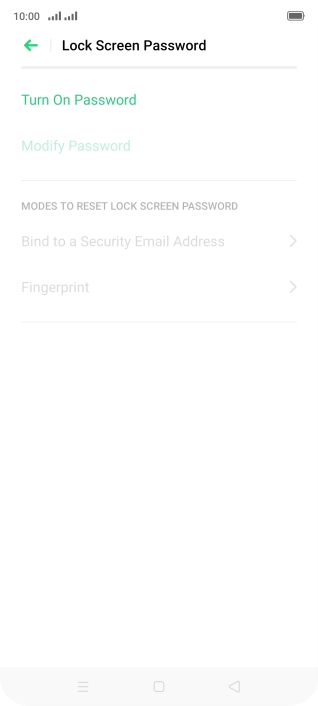 Press the Home key to return to the home screen. Press the Home key to return to the home screen.