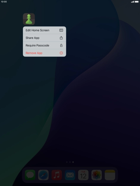 Press Require Passcode.