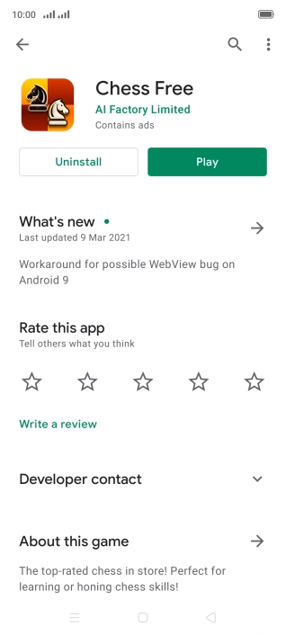 Press Uninstall. Press Uninstall.