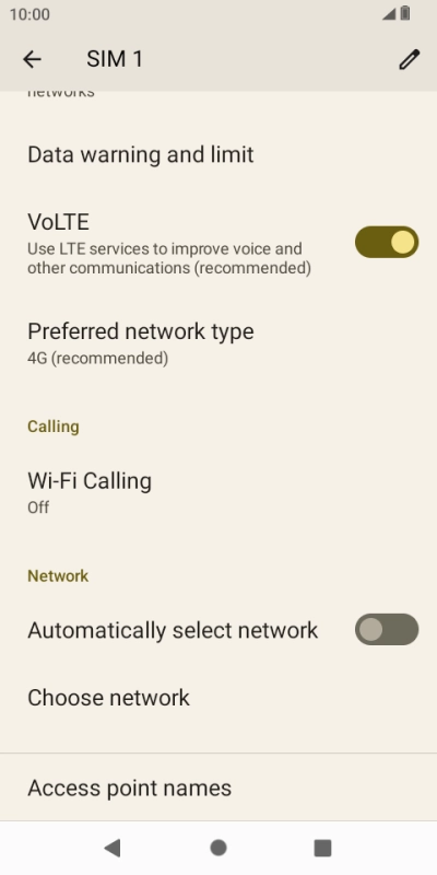 Press the indicator next to Press the indicator next to