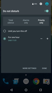 Press the required setting. Press the required setting.