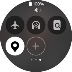 Press the find my phone icon to send a signal to your phone. Press the find my phone icon to send a signal to your phone.