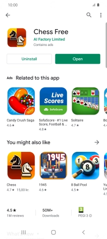 Press the Home key to return to the home screen. Press the Home key to return to the home screen.