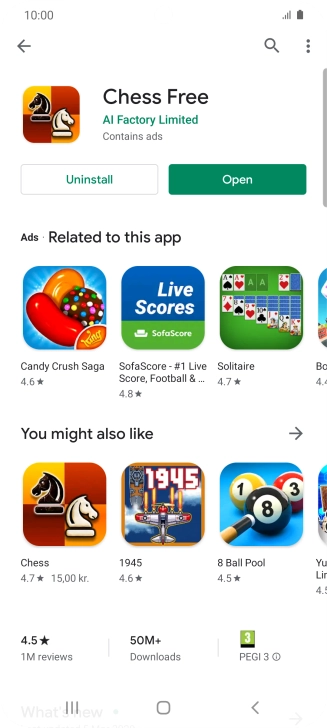 Press the Home key to return to the home screen. Press the Home key to return to the home screen.