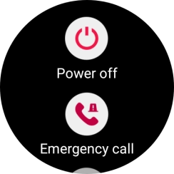 Press Power off. Press Power off.