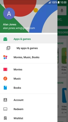 Press My apps & games.