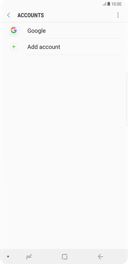 Press the Home key to return to the home screen. Press the Home key to return to the home screen.