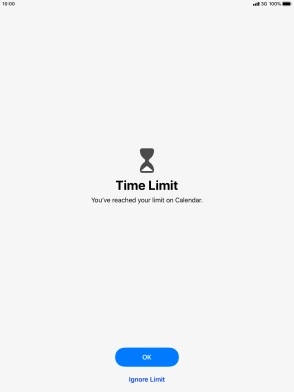 Press Ignore Limit. Press Ignore Limit.