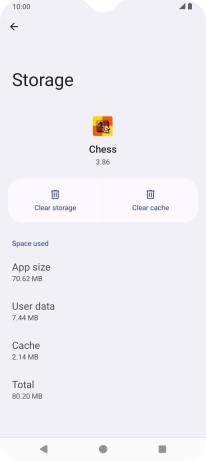 Press Clear cache. Press Clear cache.