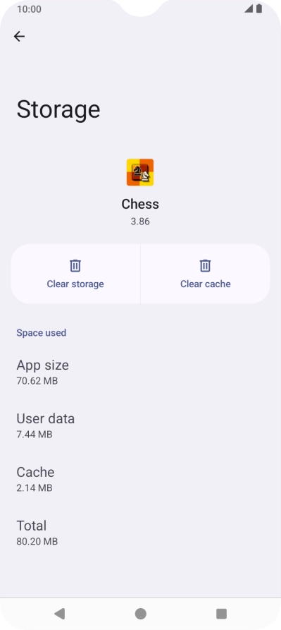 Press Clear cache. Press Clear cache.