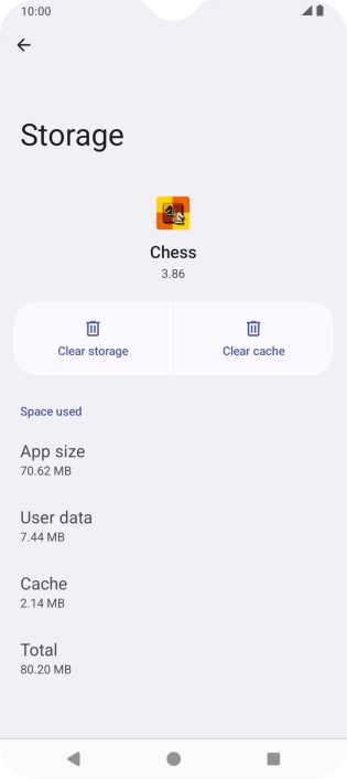 Press Clear cache. Press Clear cache.