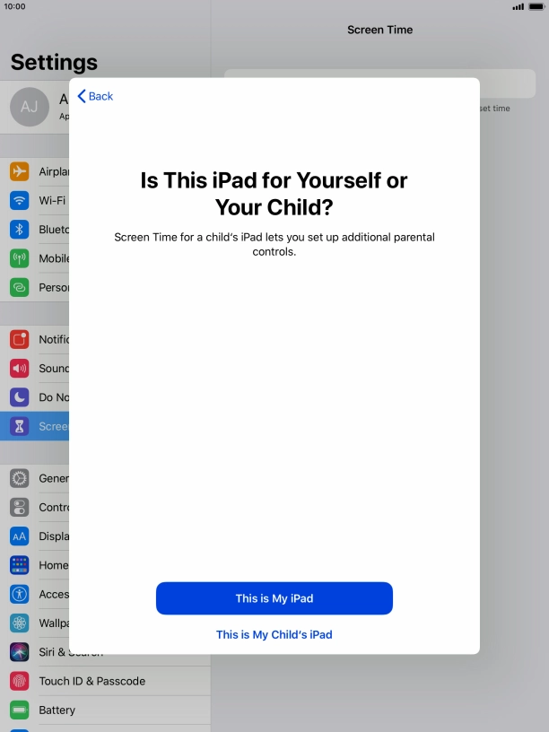 Press This is My iPad. Press This is My iPad.
