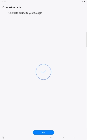 Press OK. Press OK.