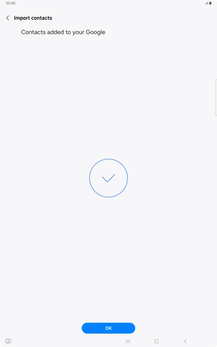 Press OK. Press OK.