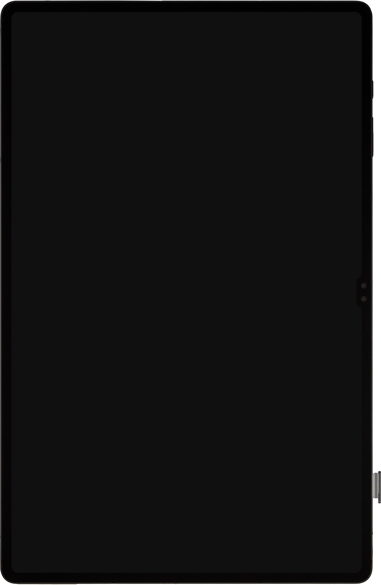 Remove the card holder from your tablet.