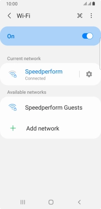 Press the Home key to return to the home screen. Press the Home key to return to the home screen.