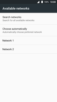 Press Choose automatically. Press Choose automatically.