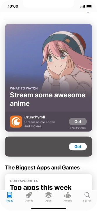 Press Search.
