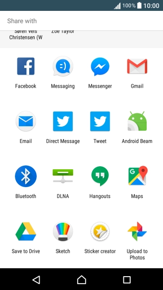 Press Bluetooth.