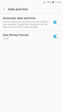 Press the Home key to return to the home screen. Press the Home key to return to the home screen.