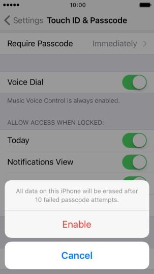 Press Enable.