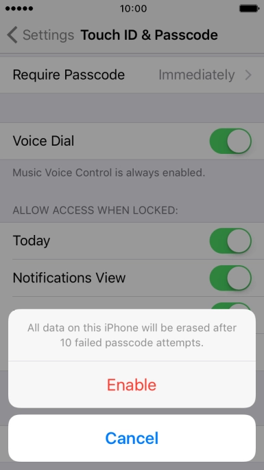 Press Enable.