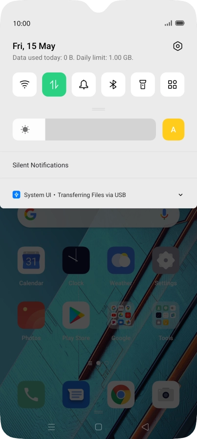 Press System UI.
