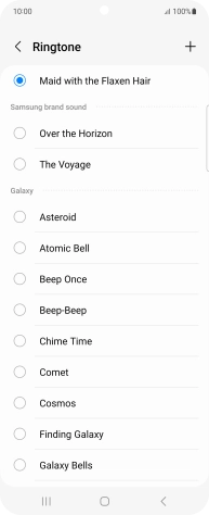 Press the Home key to return to the home screen. Press the Home key to return to the home screen.