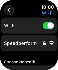 Press the Digital Crown several times to return to standby mode.