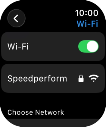Press the Digital Crown several times to return to standby mode.