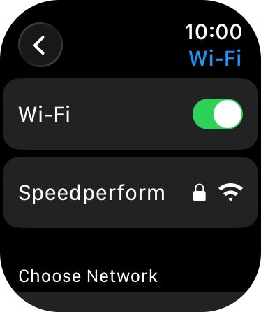 Press the Digital Crown several times to return to standby mode.