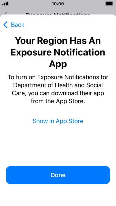Press Show in App Store and follow the instructions on the screen to download and install the app. Press Show in App Store and follow the instructions on the screen to download and install the app.
