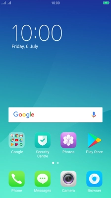 When the battery charging icon is displayed, the battery is charging.