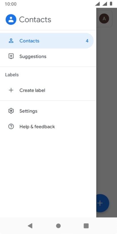 Press Settings.