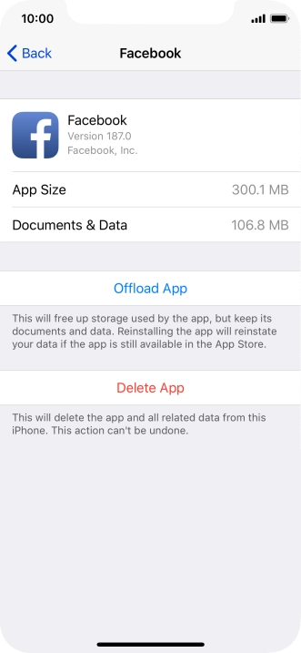 Press Offload App.