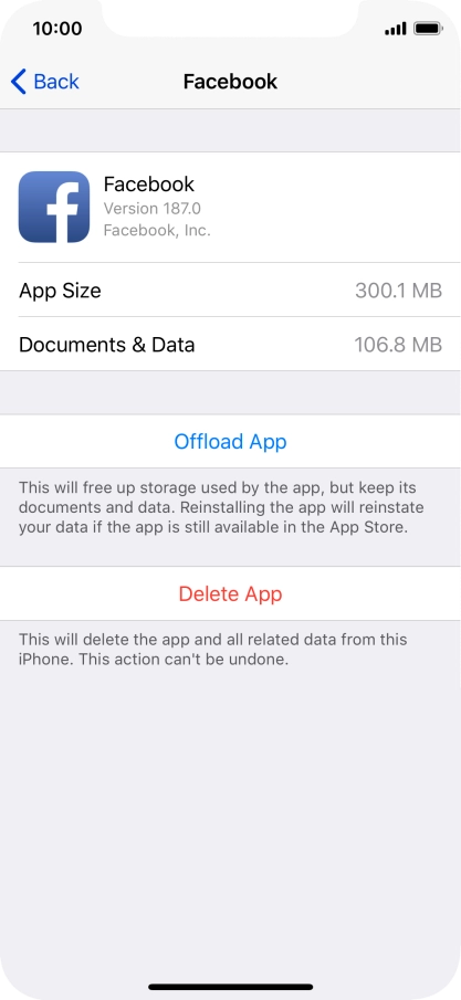 Press Offload App.