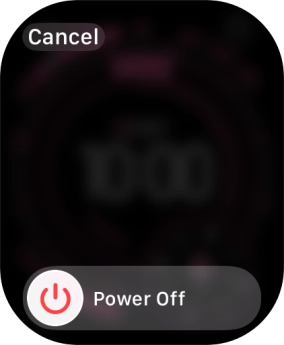 Press and drag the power off icon right. Press and drag the power off icon right.