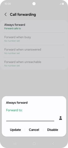 Press Disable. Press Disable.