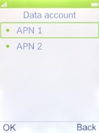 Select the required data connection.