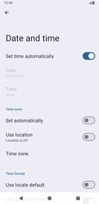 Press the indicator next to Press the indicator next to