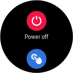 Press Power off.