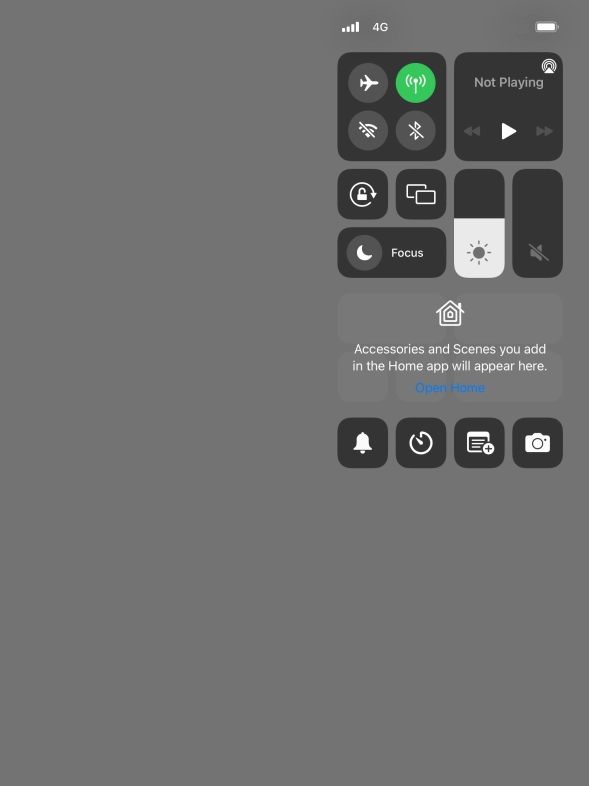 Press the sound mode icon to turn silent mode on or off. Press the sound mode icon to turn silent mode on or off.
