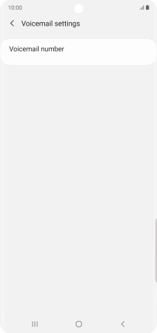 Press Voicemail number. Press Voicemail number.