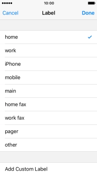Press the required number type. Press the required number type.