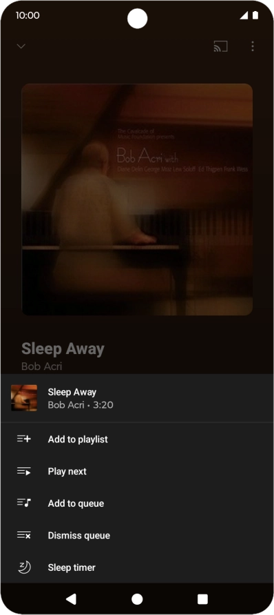 Press the add icon.