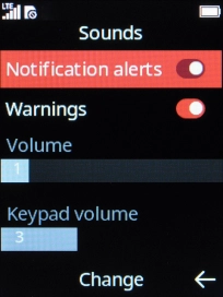 Highlight Volume.