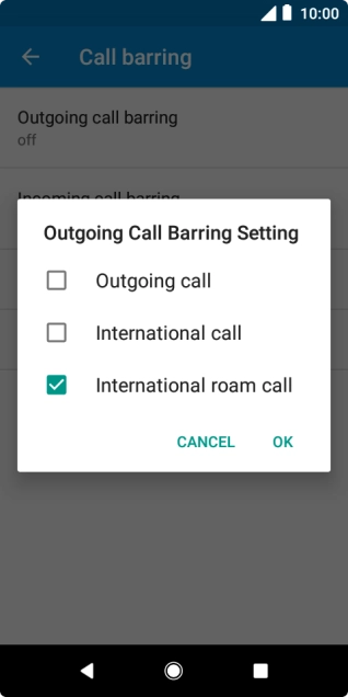 Press OK. Press OK.