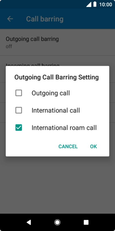 Press OK. Press OK.