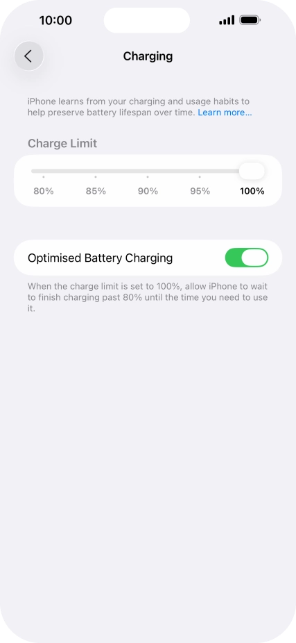 Press the indicator next to Press the indicator next to