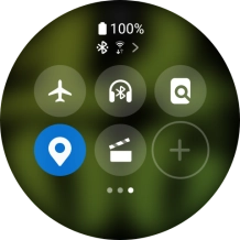 Press the find my phone icon to send a signal to your phone. Press the find my phone icon to send a signal to your phone.